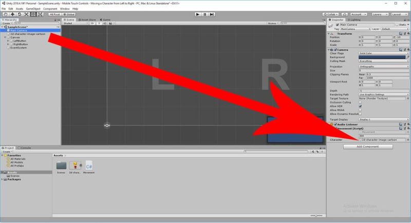 C How To Make The Character Move Along The Axis Using Touch Stack - Beautiful Full HD Colorful Textures | Free Download